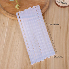 20pcs High Viscosity Transparent Hot Melt Glue Sticks