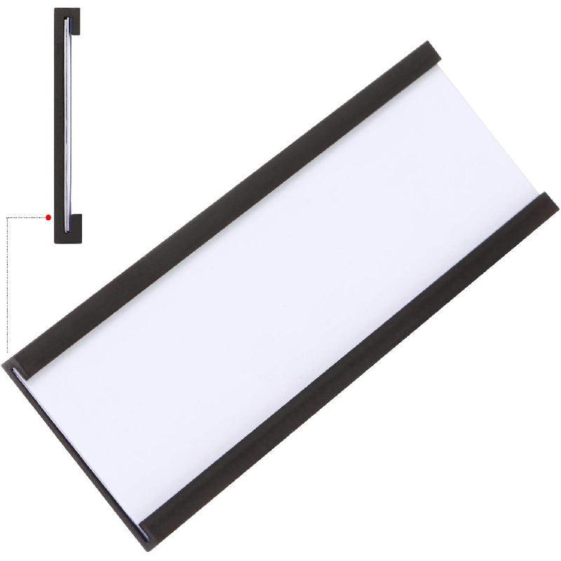 Magnetic Label Holders with Protective Films, 30pcs