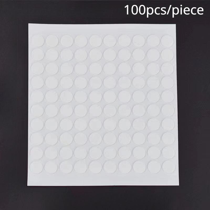 100pcs 10mm Nail Crystal Adhesive Strip No Marks No Cut High Adhesive Tape