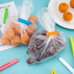 30pcs Plastic Chip Clips Bag Sealing Clips Food Storage Colorful Fresh