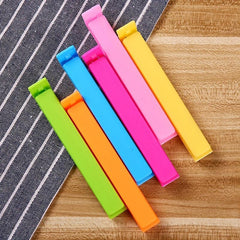 30pcs Plastic Chip Clips Bag Sealing Clips Food Storage Colorful Fresh