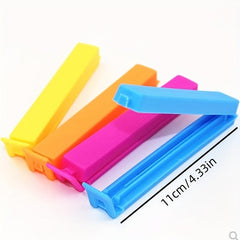 30pcs Plastic Chip Clips Bag Sealing Clips Food Storage Colorful Fresh
