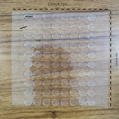 Clear Silicone Anti-collision Self-adhesive Glue Grain Furniture Door Sticker