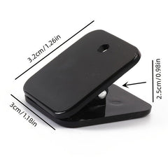 10pcs Acrylic Triangle Clip Creative Plastic Folder Square Clip