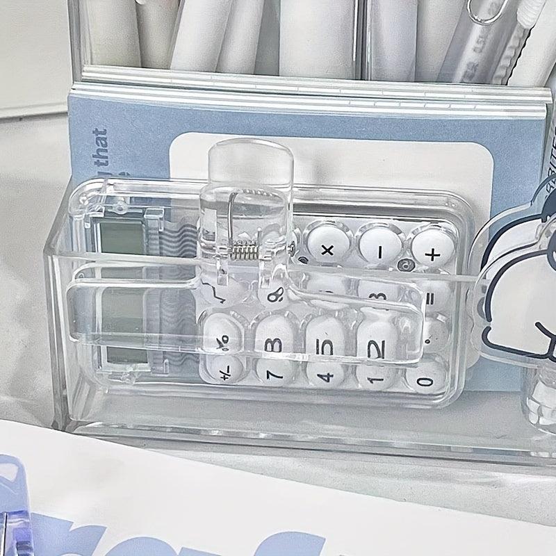 Transparent Acrylic Clip Clear File Folder Test Paper Clip Storage Clip