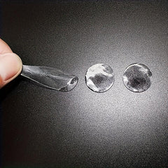 500pcs Self-adhesive Coin Acrylic Dots - 10 Sheets