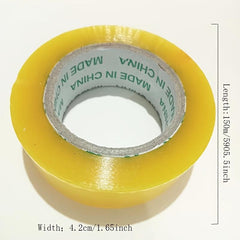 110m 150m Yellow Transparent Tape Box Sealing Tape