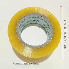 110m 150m Yellow Transparent Tape Box Sealing Tape