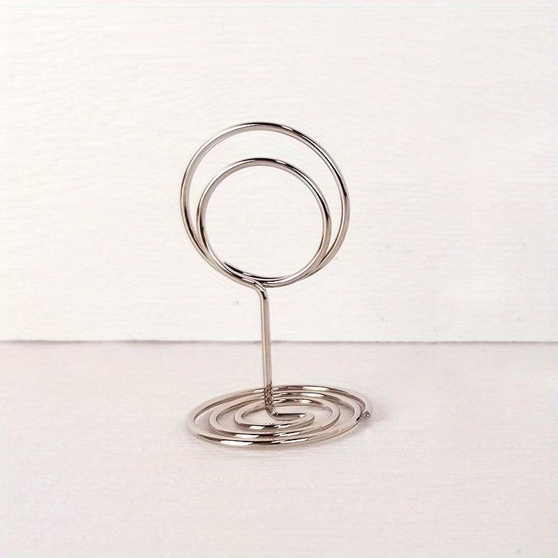Desktop Memo Holder for Restaurants Banquets Weddings