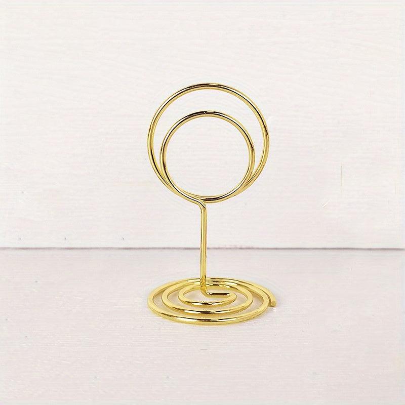Desktop Memo Holder for Restaurants Banquets Weddings