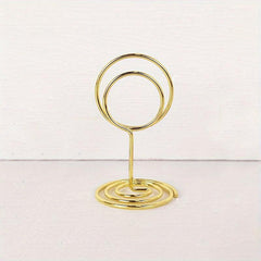 Desktop Memo Holder for Restaurants Banquets Weddings