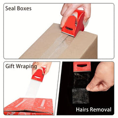 Packing Tape With Dispenser 4 6 Packs No Noise Moving Tape