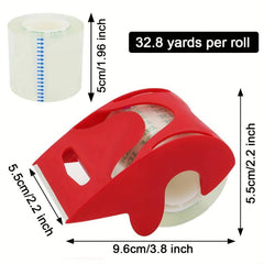 Packing Tape With Dispenser 4 6 Packs No Noise Moving Tape