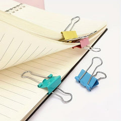 Binder Clips Set - 40 Pieces Long Tail Clip Barrel and 24 Pieces 3 Function