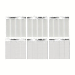 12 Pairs Picture Hanging Strips Large Adhesive Hook And Loop Tape