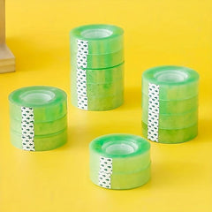 10 Rolls Invisible Stationery Tape Office Student Transparent Small Tape