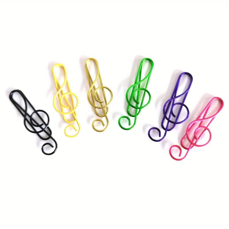 Random Note Paper Clips Bookmark Storage Box, Set of 20