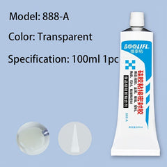 Silicone Adhesive Soft Liquid Transparent Waterproof Watch Strap Repair