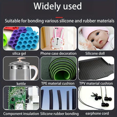 Silicone Adhesive Soft Liquid Transparent Waterproof Watch Strap Repair