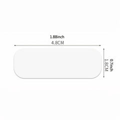 60pcs Non-marking Double Sided Transparent Adhesive Stickers Boxed Fi