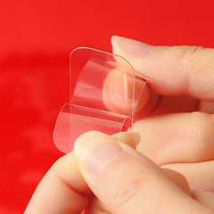 60pcs Non-marking Double Sided Transparent Adhesive Stickers Boxed Fi
