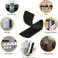 Heavy Duty Self-Adhesive Hook and Loop Strips for Home/Office Use