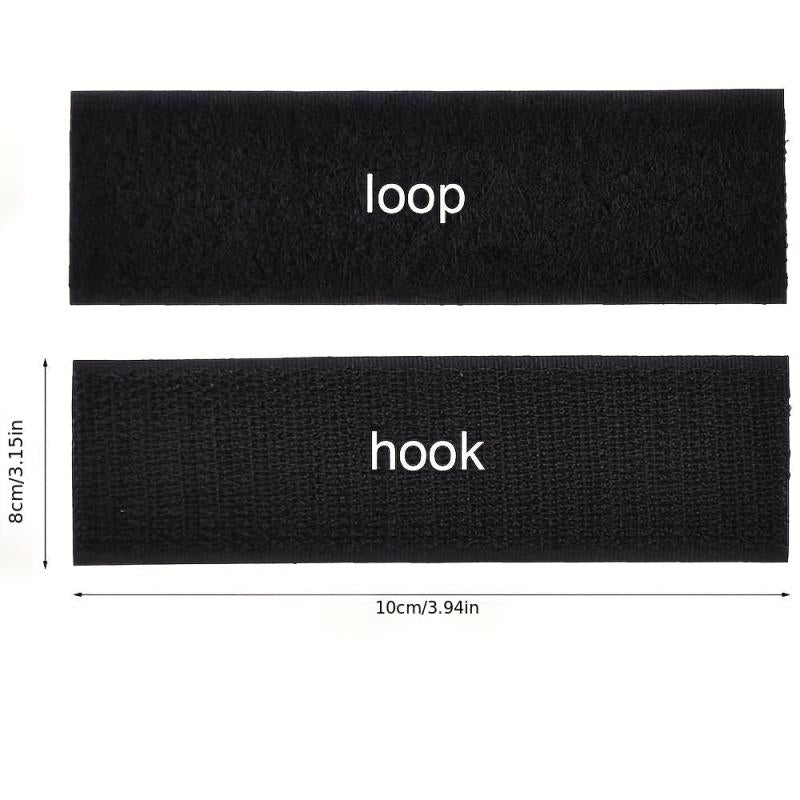 Heavy Duty Self-Adhesive Hook and Loop Strips for Home/Office Use