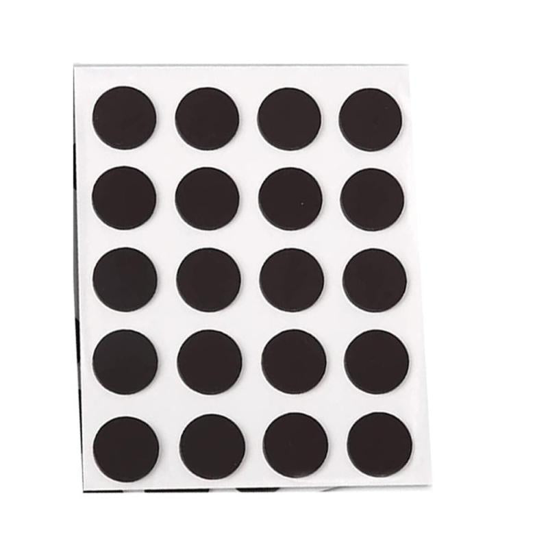 20pcs Magnetic Dots Self Adhesive Magnet Circles Flexible Sticky Magnets