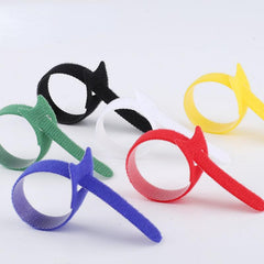 10pcs T-shaped Cable Management Straps