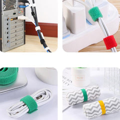 10pcs T-shaped Cable Management Straps