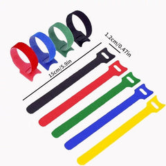 10pcs T-shaped Cable Management Straps