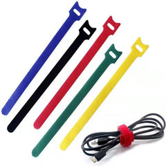 10pcs T-shaped Cable Management Straps