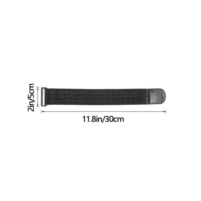Non-slip Silicone Storage Belt Elastic Seam Belt Buckle 1pc