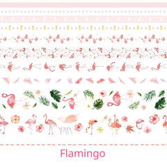 10 Rolls Flushing Series Washi Tape Student Journal Sticker Set
