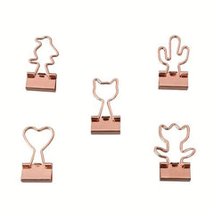 19mm Rose Cat Dovetail Clamps Office Stationery Clip
