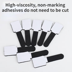 10pcs Cable Storage Magic Sticker Self adhesive Cable Organizer
