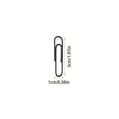 50mm Office Bookmark Paper Clip Spiral Clip