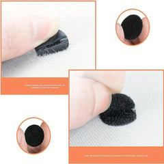 220pcs Self Adhesive Dots 0.59 Inch Hook and Loop Tape Set Waterproof