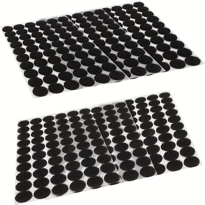 220pcs Self Adhesive Dots 0.59 Inch Hook and Loop Tape Set Waterproof