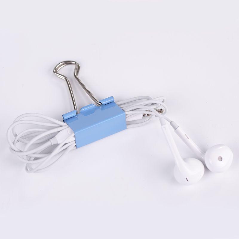 Comix Dovetail Clip Long Tail Clip Office Paper Clip Ticket Clip Colorful Clip