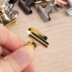 20pcs Kitchen Food Sealing Bag Clips Stainless Steel Photo File Clamps