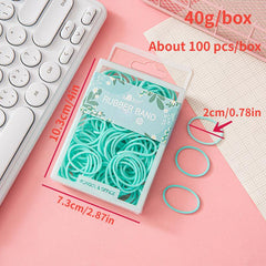 20mm Rubber Bands for Hair Beauty, Cartoon Package