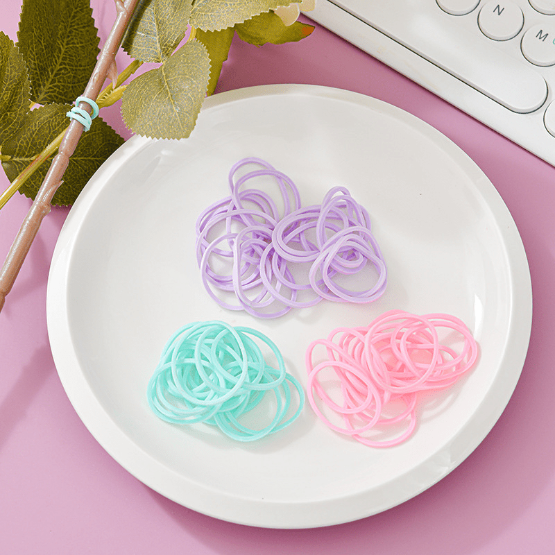 20mm Rubber Bands for Hair Beauty, Cartoon Package