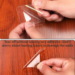 30/50pcs 0.8MM Double-sided Adhesive Square Tapes Nano High Viscosity