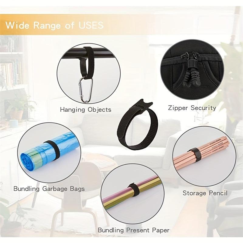 20pcs Cat Head Hoop And Loop Fasteners