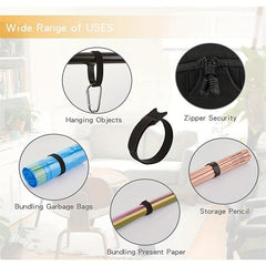 20pcs Cat Head Hoop And Loop Fasteners