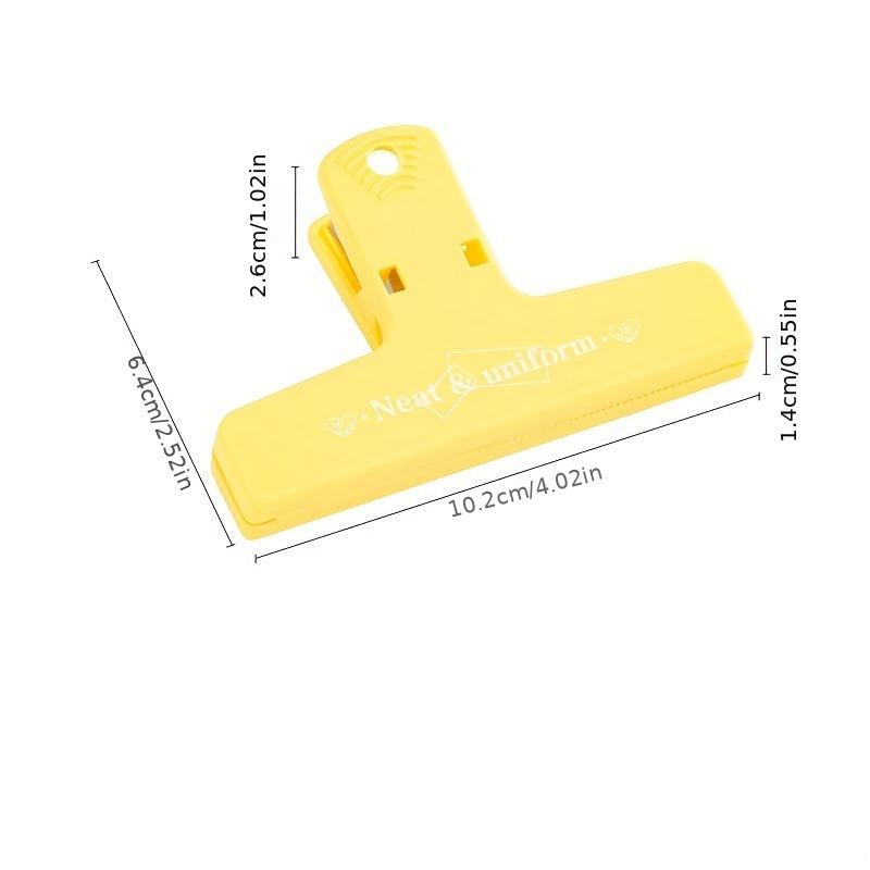 2pcs Magnetic Plastic Folder Binder Clip