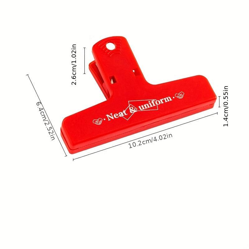 2pcs Magnetic Plastic Folder Binder Clip