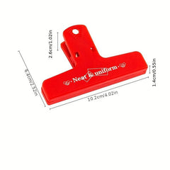 2pcs Magnetic Plastic Folder Binder Clip