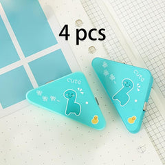 4pcs Cartoon Corner Clips To Prevent Books From Curling